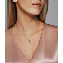 Carica l'immagine nel visualizzatore di Gallery, Pandora Donna argento Collana con ciondolo 398078CZ-60 - Ilgrandebazar