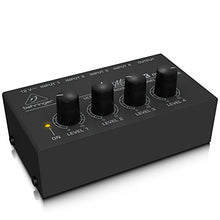 Carica l'immagine nel visualizzatore di Gallery, Behringer Micromix MX400 mini mixer line a 4 canali ultra-compatto - Ilgrandebazar