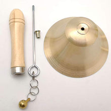 Carica l'immagine nel visualizzatore di Gallery, SUPVOX Campanella Musicale a Mano in Legno d'ottone per Bambini Decorazione... - Ilgrandebazar