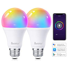 Carica l'immagine nel visualizzatore di Gallery, Lampadina Smart E27 WiFi Lampadine Alexa Intelligence 8W RGBW 800LM E27-2pack