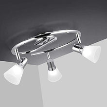 Carica l'immagine nel visualizzatore di Gallery, Albrillo Faretti LED da Soffitto Orientabili - 3 Lampadine G9 5 3 faretti