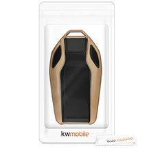 Carica l'immagine nel visualizzatore di Gallery, kwmobile Custodia Copri-Chiave Compatibile con BMW Display Oro Brillante