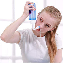 Carica l'immagine nel visualizzatore di Gallery, CROING (500ml bottiglia) Irrigatore Nasale Manuale per Lavaggi Nasali Neti... - Ilgrandebazar