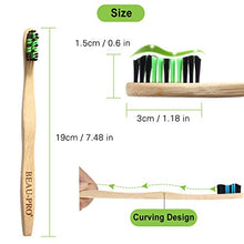 Carica l'immagine nel visualizzatore di Gallery, Spazzolino bamboo denti Bamboo toothbrushes 100% - Ilgrandebazar