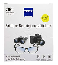 Carica l'immagine nel visualizzatore di Gallery, Zeiss Occhiali Salviette per la pulizia, 200 pezzi - Ilgrandebazar