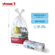 Carica l'immagine nel visualizzatore di Gallery, Sacchetti a forma di shopper per frigo e freezer, adatti al contatto...