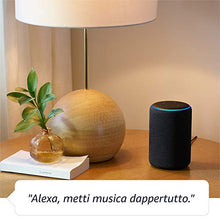 Carica l'immagine nel visualizzatore di Gallery, Amazon Echo (3ª generazione) - Altoparlante intelligente Tessuto antracite
