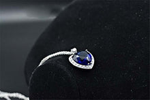Carica l'immagine nel visualizzatore di Gallery, AILUOR - Collana, in argento Sterling, con ciondolo a forma di cuore... - Ilgrandebazar