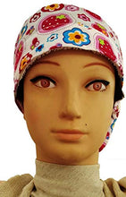 Carica l'immagine nel visualizzatore di Gallery, Cappello chirurgico Donna Fragole per capelli lunghi, chirurgia, dentista,... - Ilgrandebazar