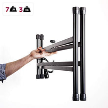 Carica l'immagine nel visualizzatore di Gallery, Duronic KS2B Supporto tastiera musicale con cinghie di sicurezza – Nero - Ilgrandebazar