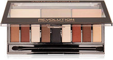 Carica l'immagine nel visualizzatore di Gallery, Makeup Revolution, palette Ultra Eye Contour Light and Shade da 14 g - Ilgrandebazar
