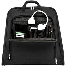 Carica l'immagine nel visualizzatore di Gallery, AmazonBasics - Borsa porta abiti Premium XL, Nero, 1,14 m 1.14m, Nero
