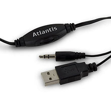 Carica l'immagine nel visualizzatore di Gallery, Atlantis Sound Power 440 Mini-Casse Stereo Amplificate, Nero Lucido - Ilgrandebazar