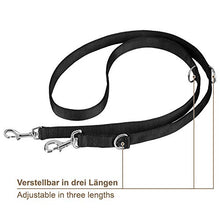 Carica l'immagine nel visualizzatore di Gallery, VITAZOO guinzaglio per cani in nero grafite, compatto e regolabile su misure... - Ilgrandebazar