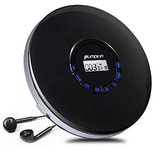 Carica l'immagine nel visualizzatore di Gallery, PUMPKIN Lettore CD Portatile con batteria ricaricabile e cuffie 12 Ore 02