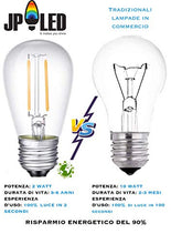 Carica l'immagine nel visualizzatore di Gallery, JP-LED Catena Di Luci Led 【Con 12 Lampadine E-27 】Luci Da Esterno E Da... - Ilgrandebazar