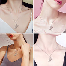 Carica l'immagine nel visualizzatore di Gallery, Aurora - Collana con Ciondolo a Forma di Arpa, in Argento Sterling 925 Arpa. - Ilgrandebazar