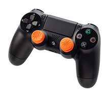 Carica l'immagine nel visualizzatore di Gallery, KontrolFreek FPS Freek Vortex per Controller PlayStation 4 (PS4) | Performance Thumbsticks Copri Joystick di Gioco | 1 levetta convessa alta, 1 levetta concava di media altezza | Arancione
