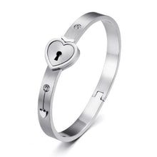 Carica l'immagine nel visualizzatore di Gallery, JewelryWe Gioielli Bracciale e Collana da Uomo Donna 2pezzi Acciaio Argento - Ilgrandebazar