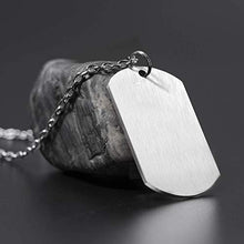 Carica l'immagine nel visualizzatore di Gallery, AMATOLOVE, Collana con Scritta in Lingua Inglese “To My Son from Dad”, Idea... - Ilgrandebazar