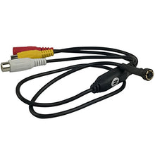 Carica l'immagine nel visualizzatore di Gallery, Vanxse Cctv Mini telecamera di sicurezza spia 3,6 mm 90 gradi HD 1000tvl 6...