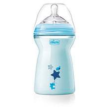 Carica l'immagine nel visualizzatore di Gallery, Chicco 00080837210000 Biberon Natural Feeling, 6m+, 330ml, Azzurro - Ilgrandebazar