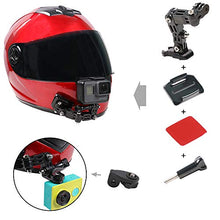 Carica l'immagine nel visualizzatore di Gallery, SUREWO supporto per casco moto e supporti adesivi Compatibile con GoPro... - Ilgrandebazar
