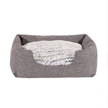Carica l'immagine nel visualizzatore di Gallery, Dibea Cuccia letto per cani 60 x 50 cm (L x L, dimensioni esterne), Grigio - Ilgrandebazar