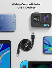 Carica l'immagine nel visualizzatore di Gallery, UGREEN Cavo USB C, Piatto Ricarica Rapida 3A, Tipo C Compatibile 2m
