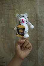 Carica l'immagine nel visualizzatore di Gallery, Unemployed Philosophers Guild Schrodinger's Cat Finger Puppet multicoloured - Ilgrandebazar