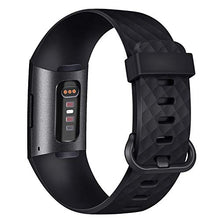 Carica l'immagine nel visualizzatore di Gallery, AK Cinturino per Fitbit Charge 3 Edizione Speciale S, 01 nero