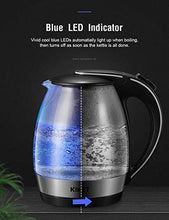 Carica l'immagine nel visualizzatore di Gallery, Bollitore Acqua Elettrico, KIKET in Vetro con...