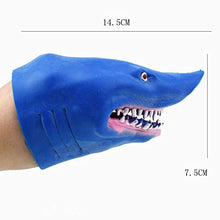 Carica l'immagine nel visualizzatore di Gallery, STOBOK Shark Hand Puppet Toy Simpatico Role Play per Bambini...