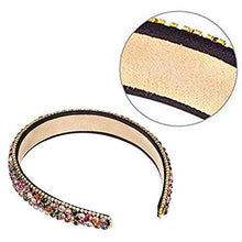 Carica l'immagine nel visualizzatore di Gallery, Xrten Strass Fascia di capelli,Accessori per Capelli Donna Cerchietti per...