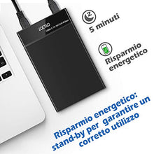 Carica l'immagine nel visualizzatore di Gallery, LOETAD Case Hard Disk 3.5/2.5 USB 3.0 con USAP Esterno per...