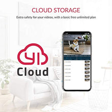 Carica l'immagine nel visualizzatore di Gallery, YI Telecamera Sorveglianza 1080p Interno Ip Camera Wifi Dome Bianca