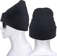 Carica l'immagine nel visualizzatore di Gallery, COTOP Cappello Uomo Illuminato Berretto 4 LED, con Luce LED Nero