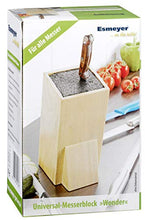 Carica l'immagine nel visualizzatore di Gallery, Esmeyer Wonder - Ceppo portacoltelli Universale Wonder, in Legno della... - Ilgrandebazar