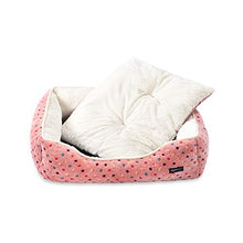 Carica l'immagine nel visualizzatore di Gallery, AmazonBasics Cuddler, Cuccia per animali domestici - Taglia Small, Polka Dots - Ilgrandebazar
