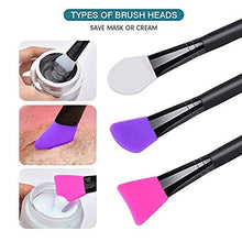 Carica l'immagine nel visualizzatore di Gallery, 3PCS Spazzole per Maschera Facciale in Silicone L'applicazione...