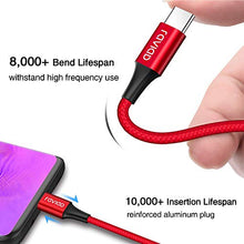 Carica l'immagine nel visualizzatore di Gallery, RAVIAD Cavo USB [3Pezzi, 1m 2m 3m] Nylon Type C di Ricarica 3Pezzi - Ilgrandebazar