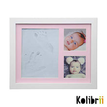 Carica l'immagine nel visualizzatore di Gallery, KOLIBRII-print Me, Cornice Impronte Neonato, Kit Impronta Mani E Piedi... - Ilgrandebazar