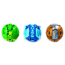 Carica l'immagine nel visualizzatore di Gallery, Bakugan- Starter Pack, 3 Sfere, 2 Classici e 1 Ultra, Lion Gold, Pegasus...