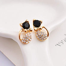 Carica l'immagine nel visualizzatore di Gallery, LEEQ Orecchini di Strass con in Argento 925 da Donna encantadoras（Style 5） - Ilgrandebazar