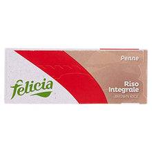 Carica l'immagine nel visualizzatore di Gallery, Felicia Penne Rigate Pasta di Riso Integrale - 340 gr, Senza glutine