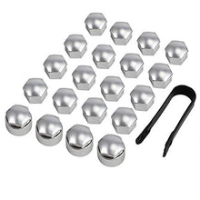 Carica l'immagine nel visualizzatore di Gallery, AUTOUTLET 20Pcs Copridadi per Pneumatici Tappo a Vite ruota cromati... - Ilgrandebazar