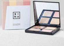 Carica l'immagine nel visualizzatore di Gallery, 3 INA makeup The Glowing Face palette 10 multicolore - Ilgrandebazar