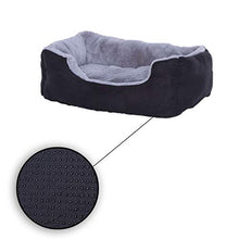 Carica l'immagine nel visualizzatore di Gallery, dibea DB00521, Letto per Cani, Divano 60 x 48 x 18 cm, M, Grigio/Nero - Ilgrandebazar