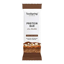 Carica l'immagine nel visualizzatore di Gallery, foodspring Barretta Proteica Extra Cioccolato, Doppio Cioccolato e Anacardi,...