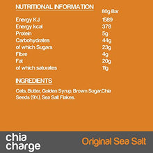 Carica l'immagine nel visualizzatore di Gallery, Chia Charge 20 flapjacks x 80g - healthy snack bar - barrette energetiche -...